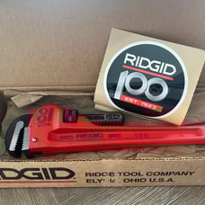 Ridgid 100 Anniversary Pipe Wrench (76338)