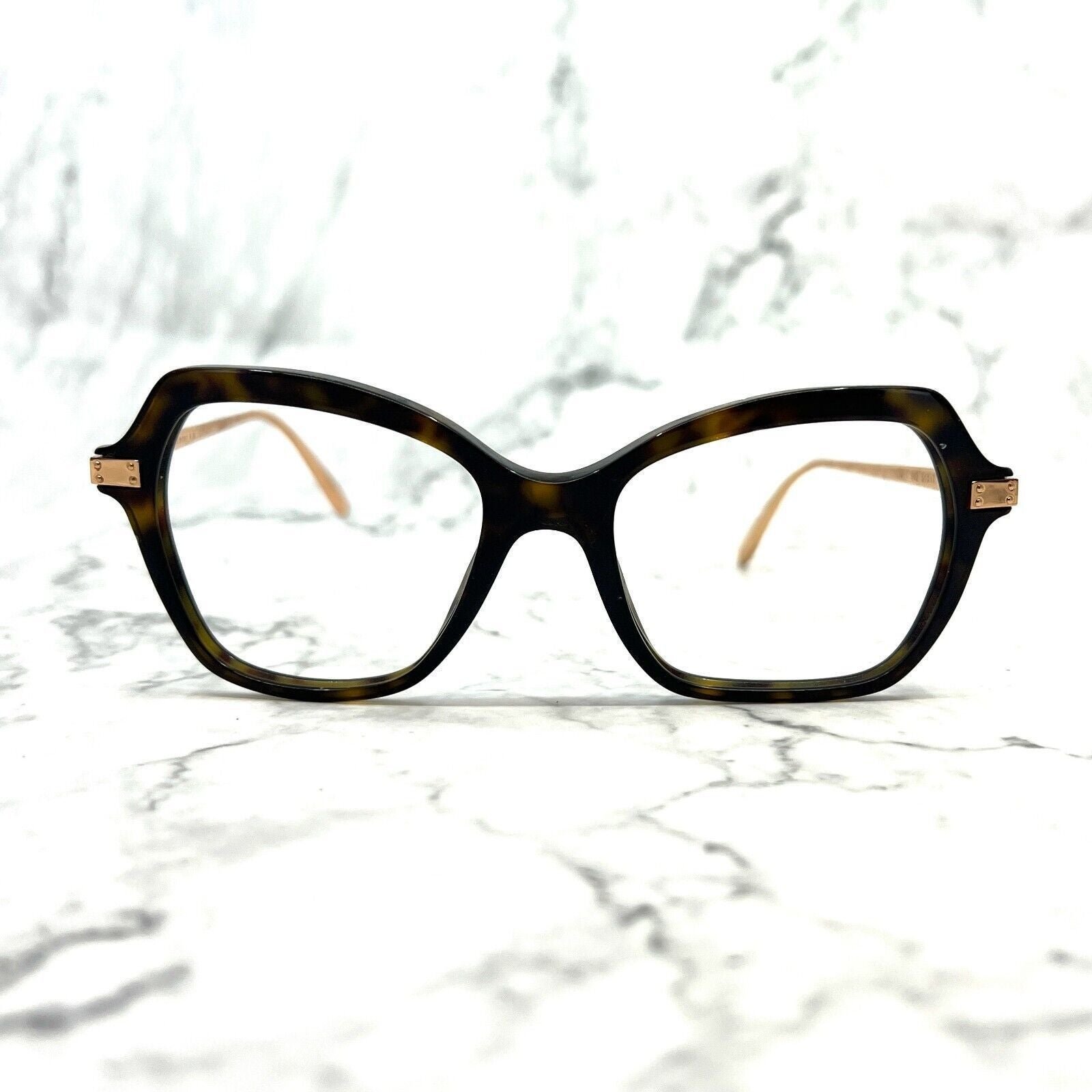 Dolce Gabbana DG3311 502 Eyeglasses Tortoise Gold Butterfly Frames 51-17-140
