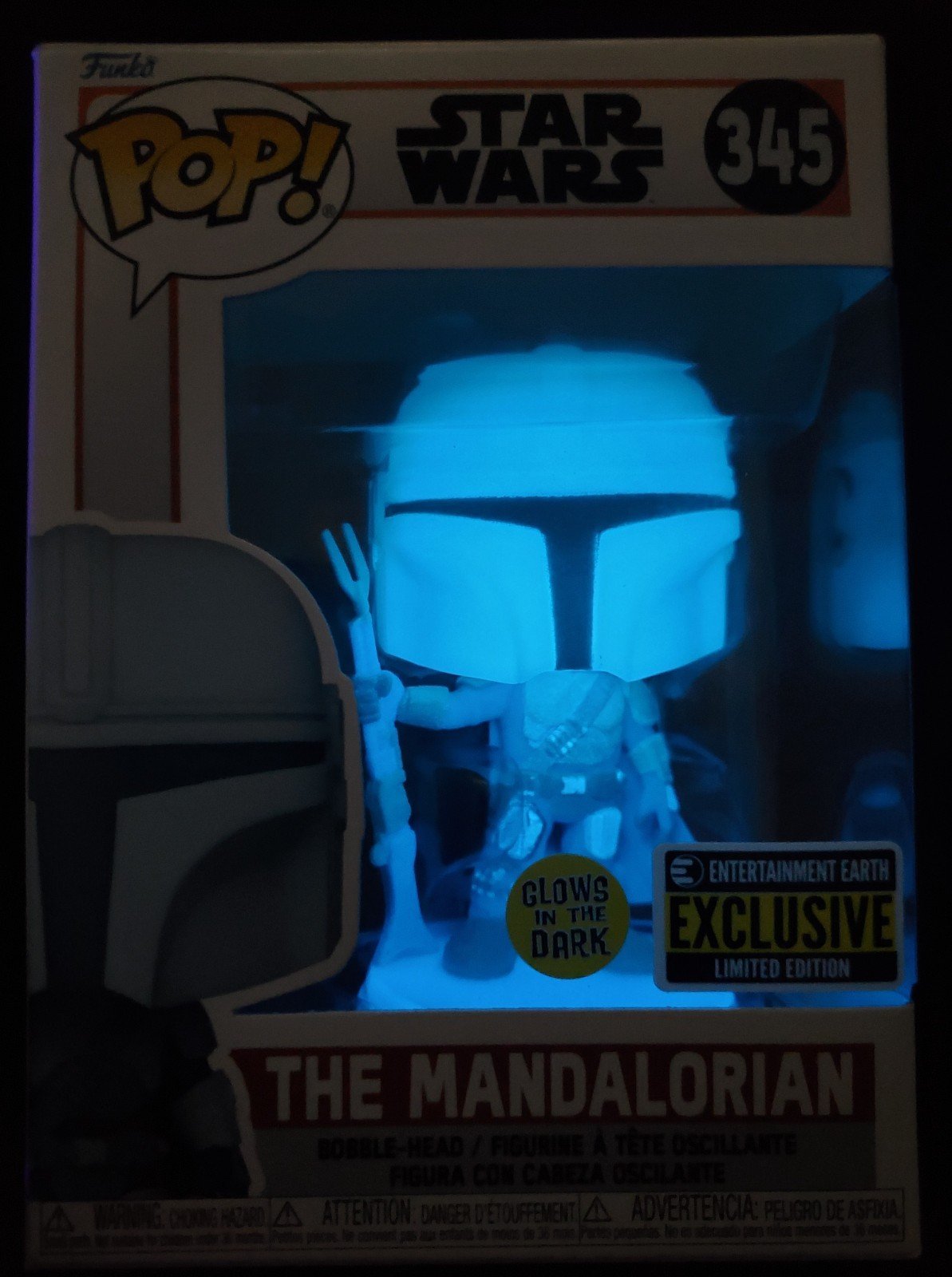 Funko Pop! The Mandalorian (Gitd.) E.E Exclusive Limited Edition 2021