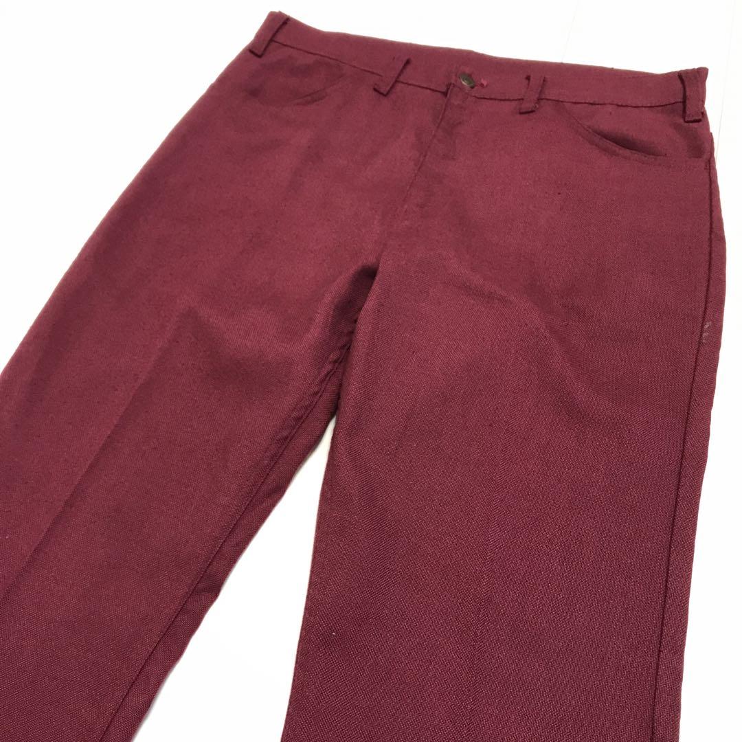 70's vintage second-hand clothing! Made in the USA LEVI'S 646 STAPREST pants