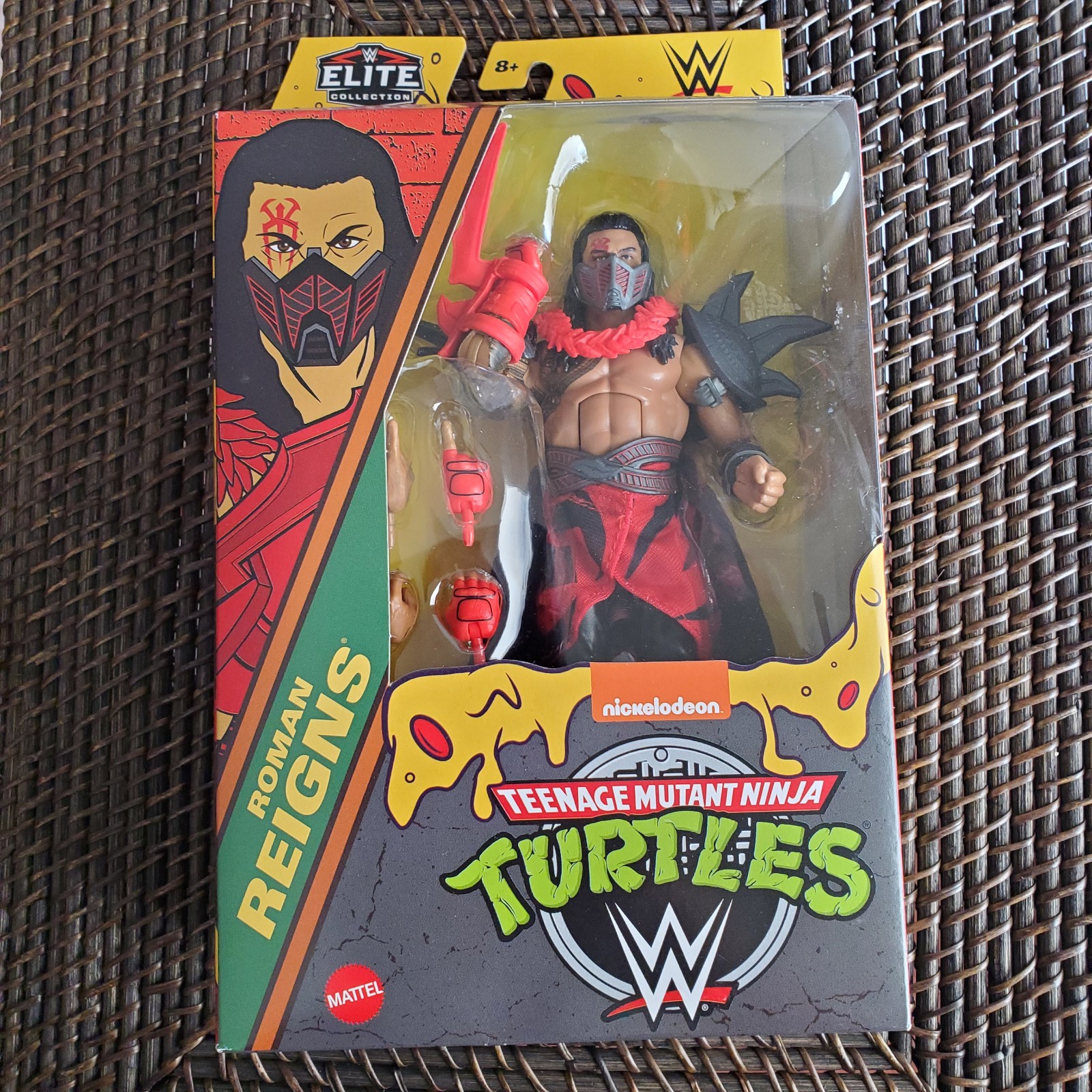 WWE Elite x TMNT Roman Reigns as Shredder Brand New Action Figure