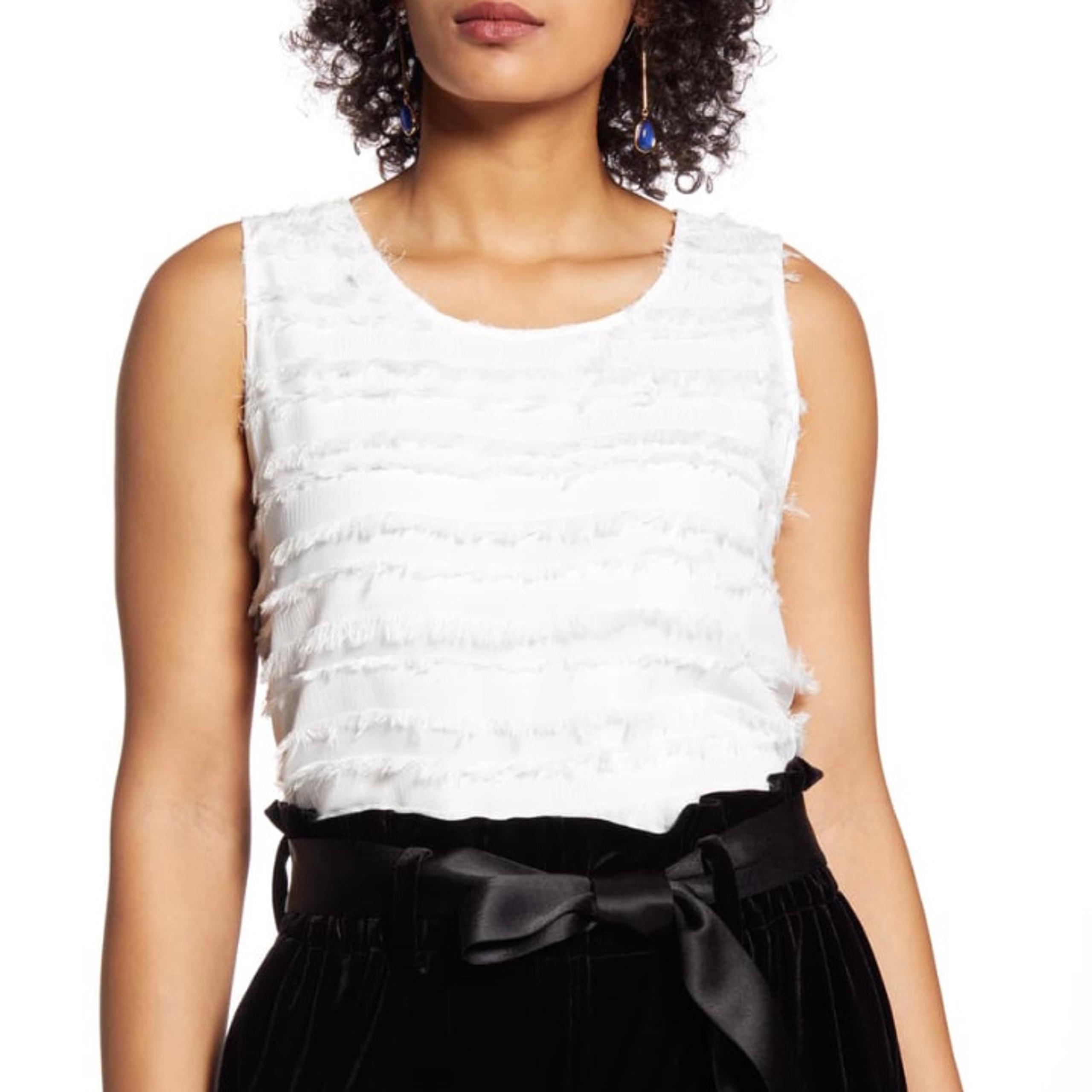 NWT Halogen Womens Woven Shell Size XS