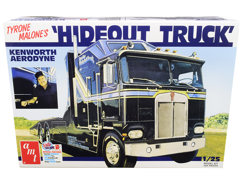 Skill 3 Model Kit Tyrone Malone's Kenworth Aerodyne Hideout Truck 1/25 Scale M