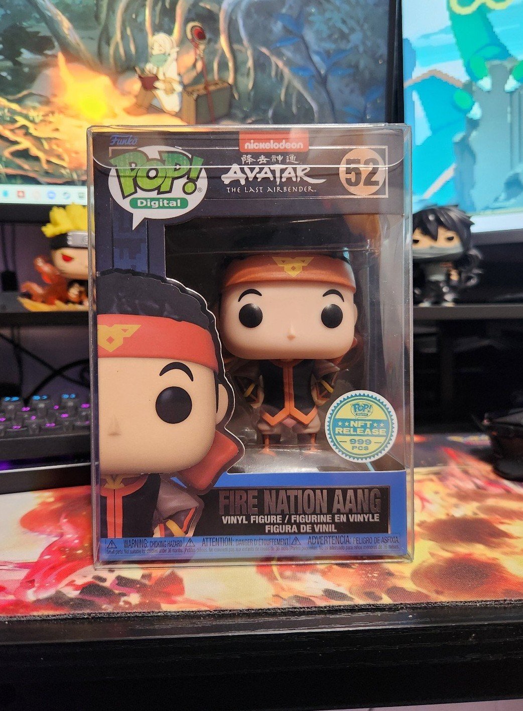 Grail NFT Fire Nation Aang Funko Pop 52