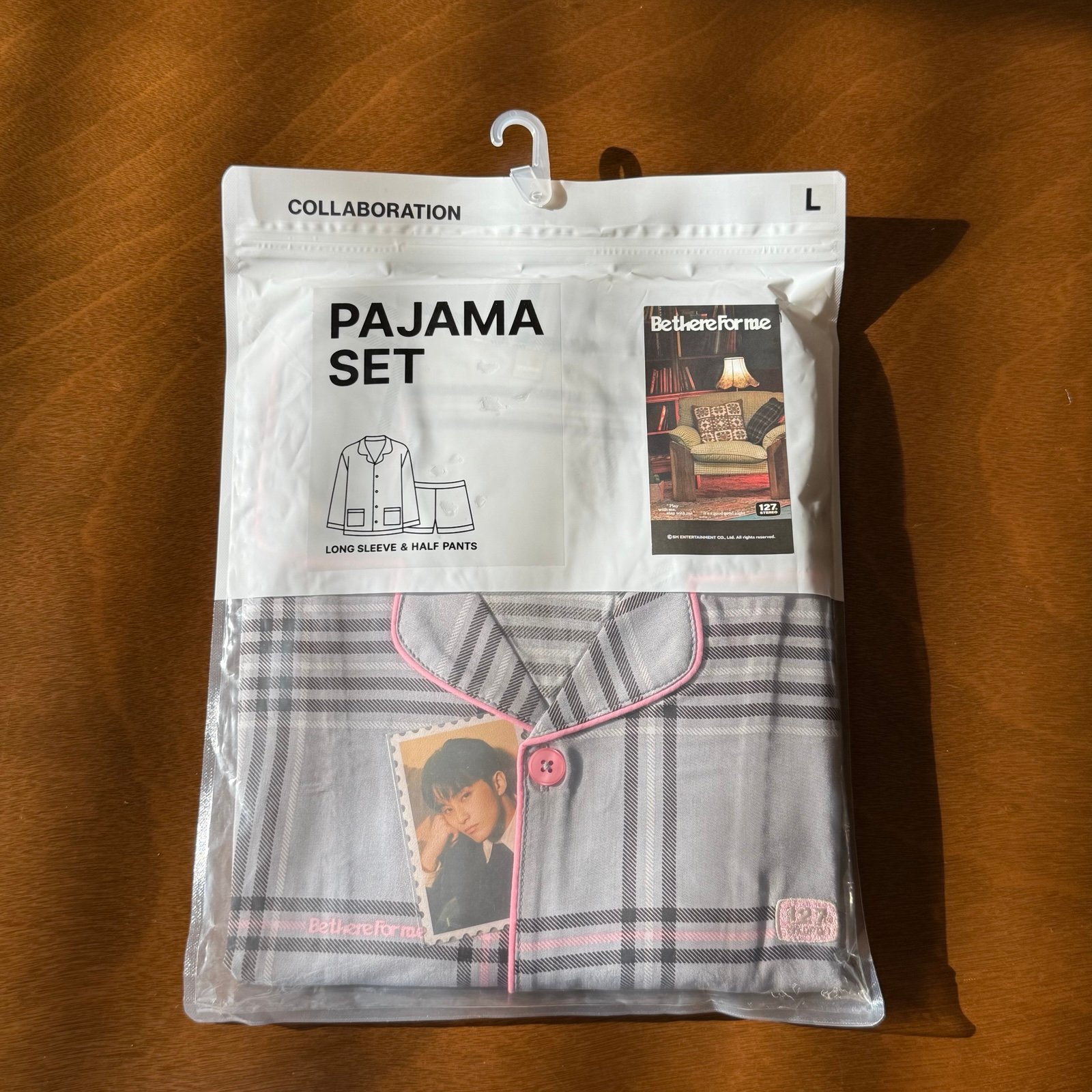 nct 127 MARK be there for me pajama set