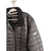 Tumi Womens Black Long Sleeve Insulation Full Zip Quilted Puffer Jacket Size 2XL