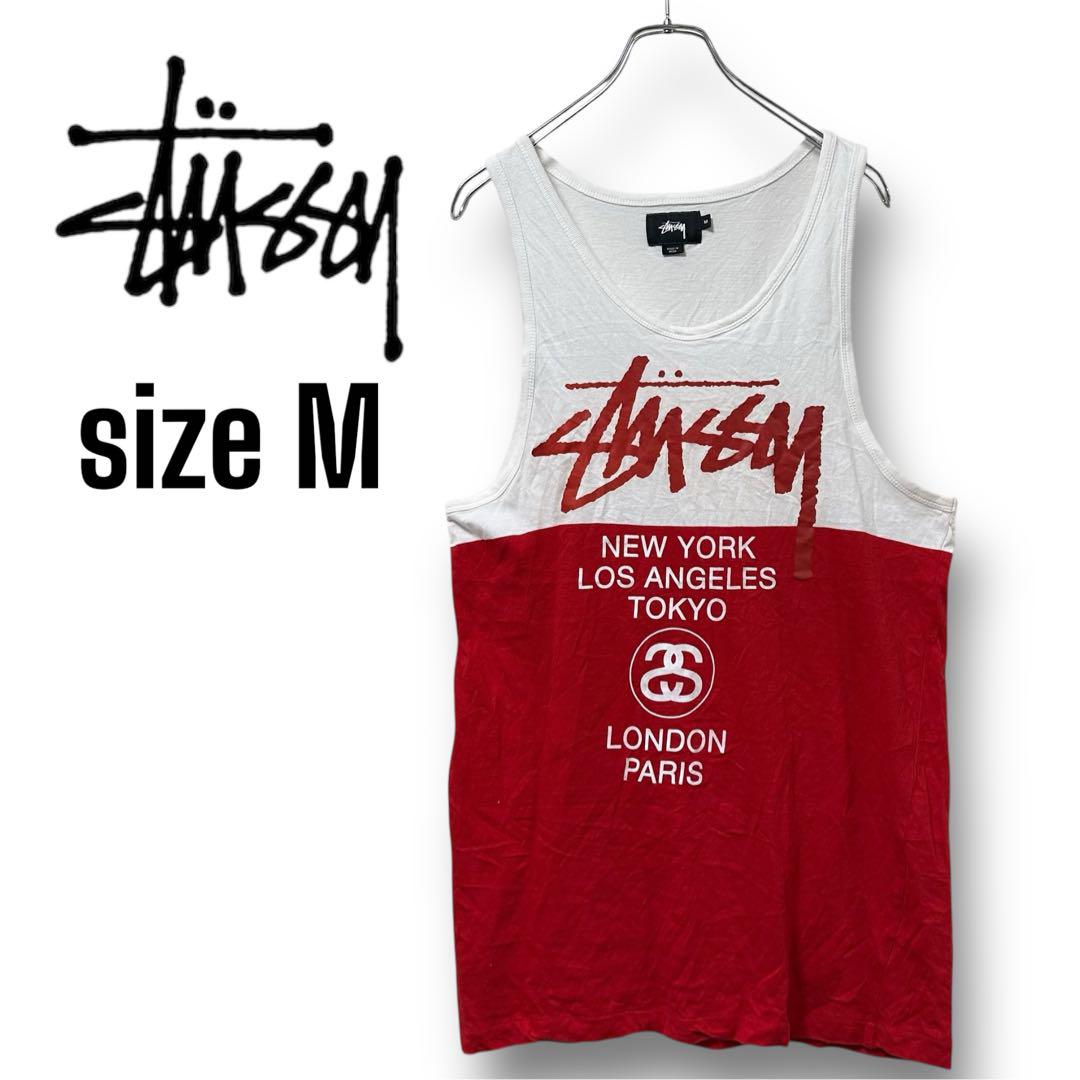 STUSSY Stussy Tank Top Two-Tone M