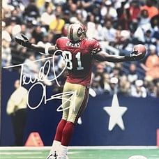 Terrell Owens Signed San Francisco 49ers 11x14 Photo (JSA)