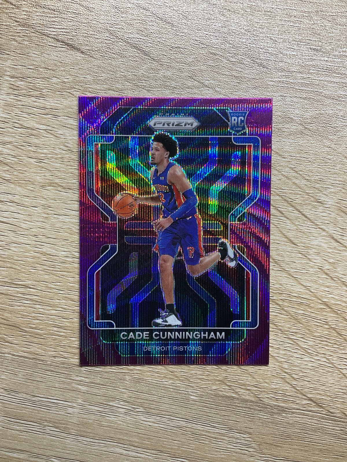 Cade Cunningham Purple Wave Prizm Rookie