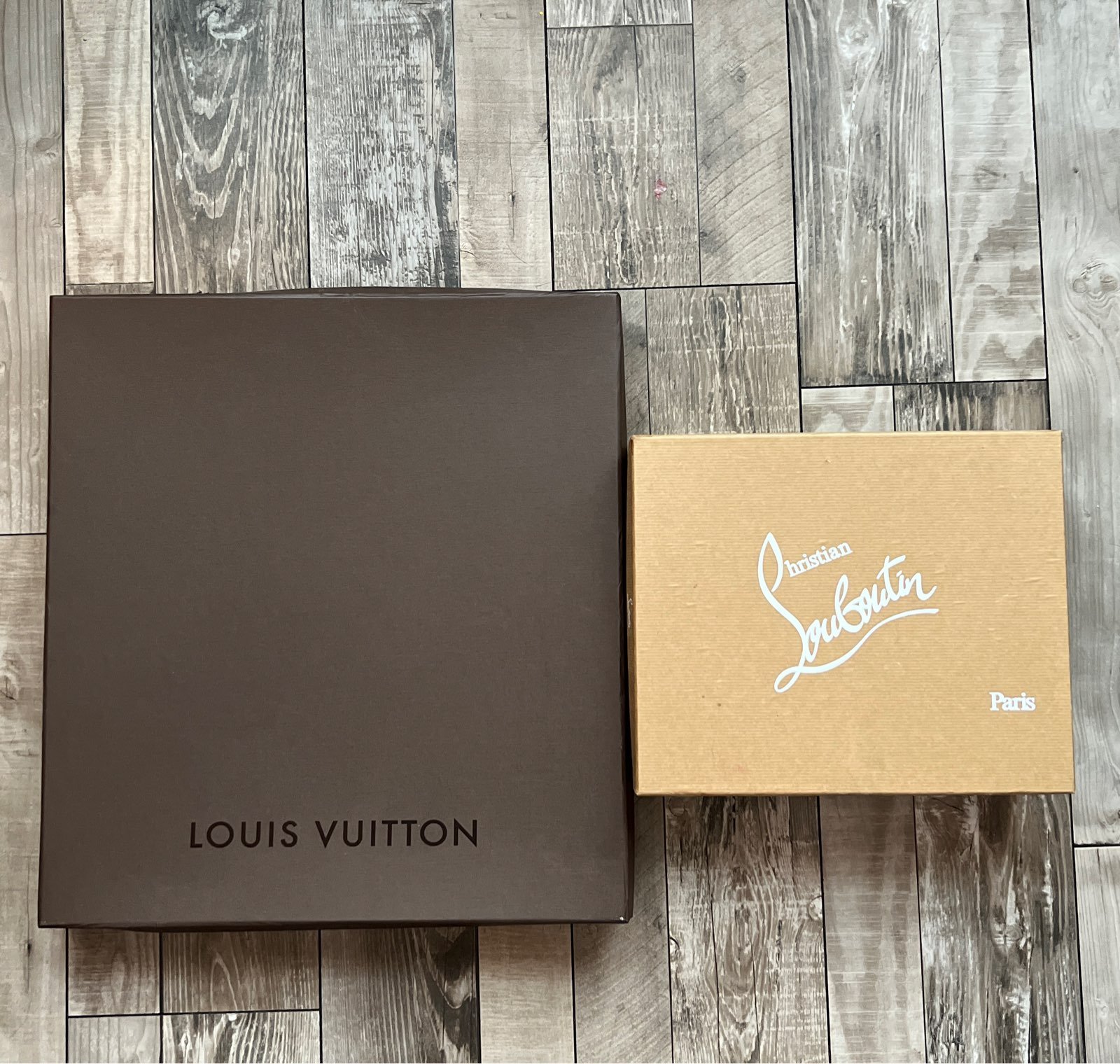 Louis Vuitton & Louboutin Boxes