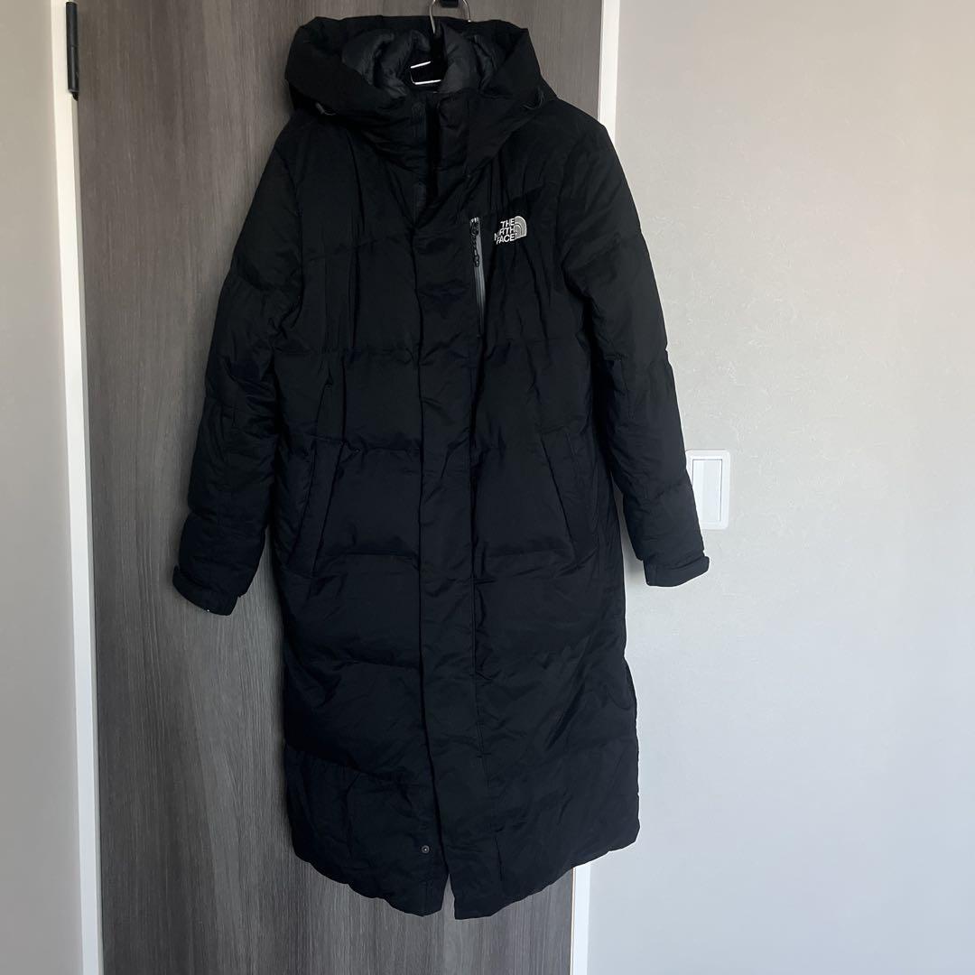 THE NORTH FACE Black Down Long Coat