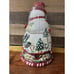 Tracy Porter Jolly Ol Snowy Snowman Woodland Christmas Cookie Jar 13 New