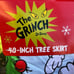Dr Seuss GRINCH Tree Skirt 48in