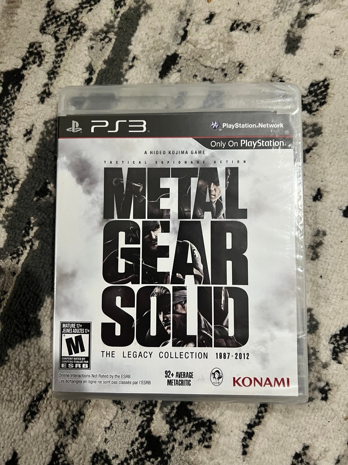 PS3 Metal Gear Solid Legacy Collection Brand New