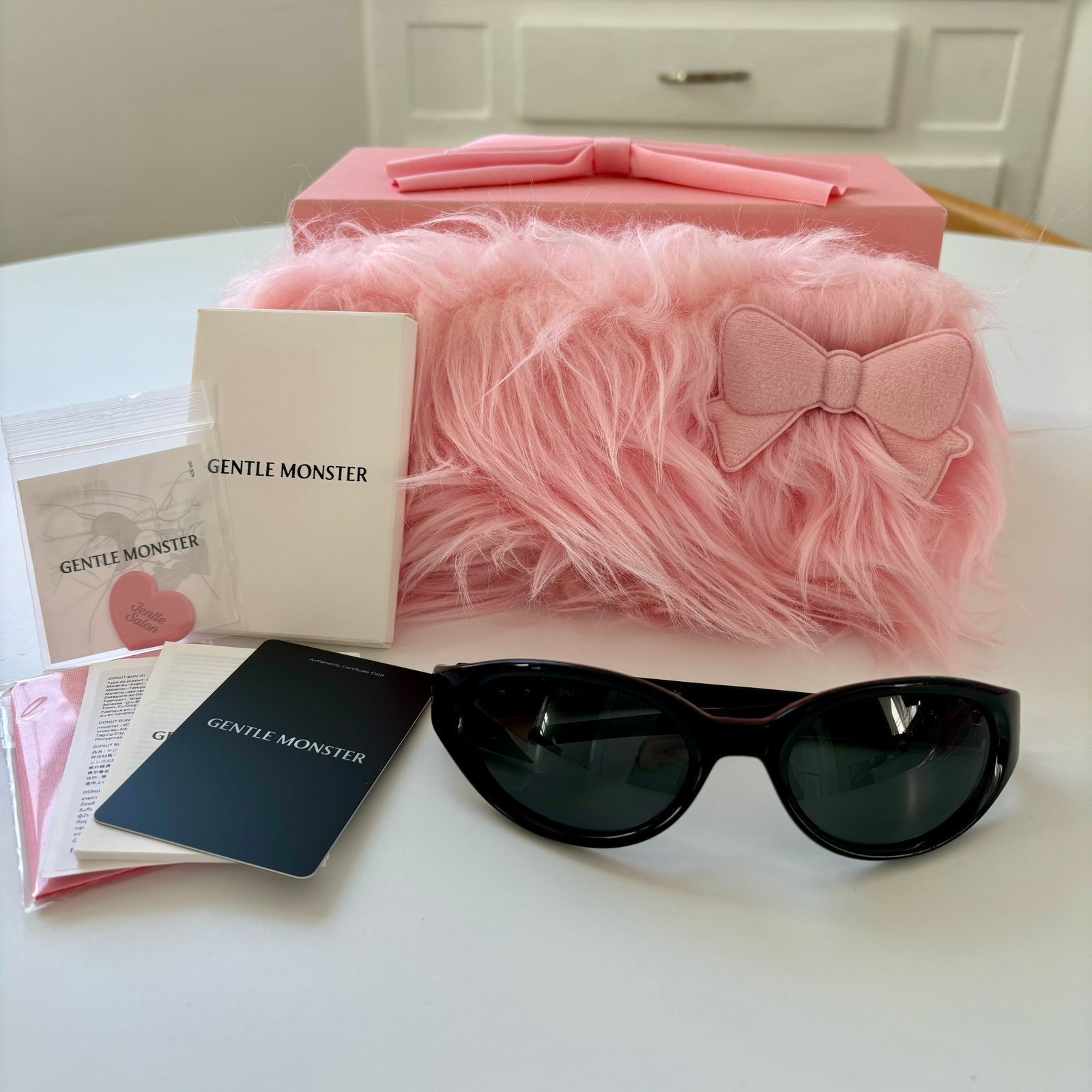 Gentle Monster x Jennie Jentle Salon Donut Bun Sunglasses