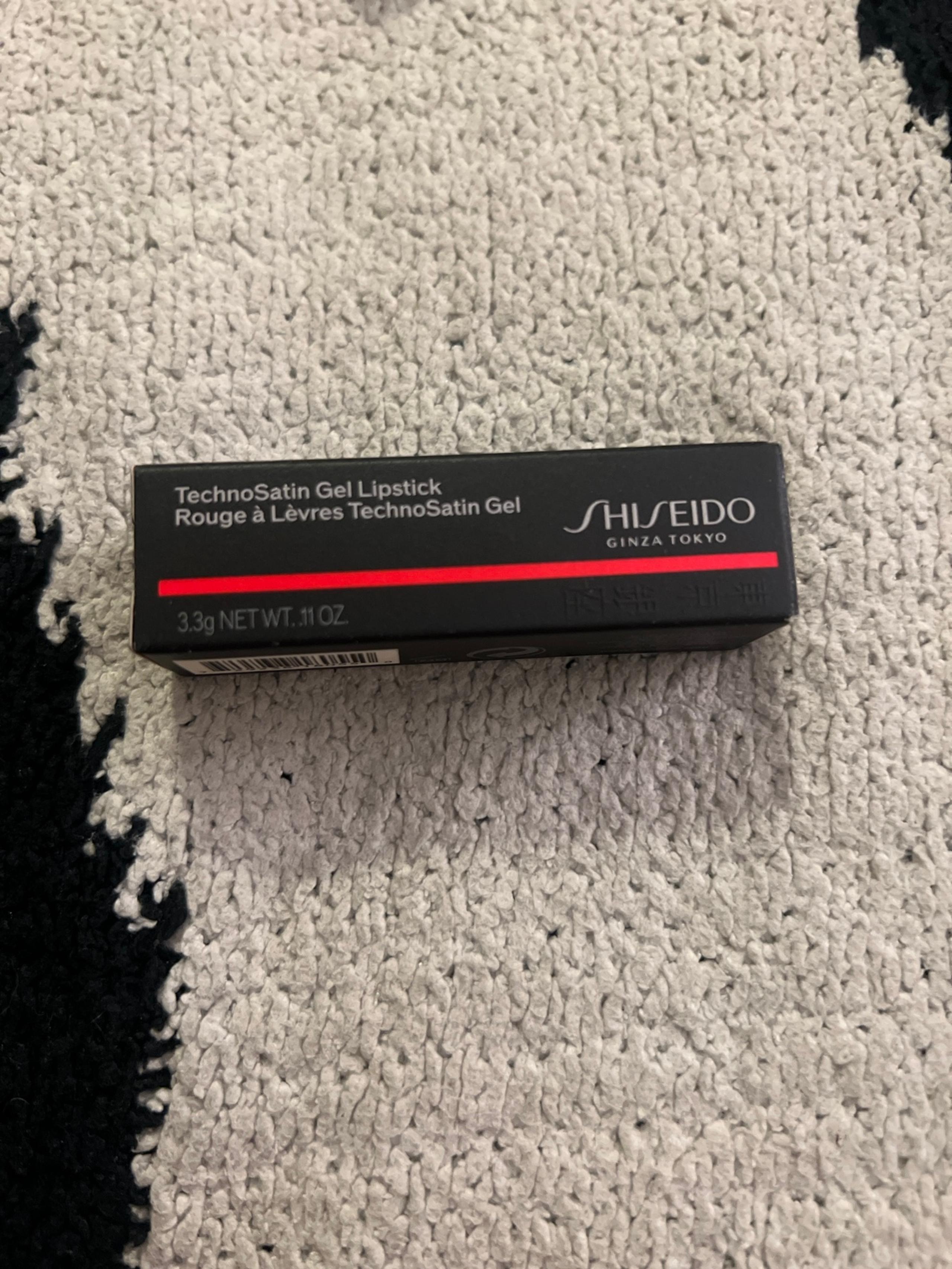 shiseido technosatin gel lipstick 410