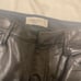 Abercrombie and Fitch black leather pants