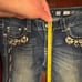 Miss me capri embelishments rare buttons on hemline 30 preppy Beachy excellent