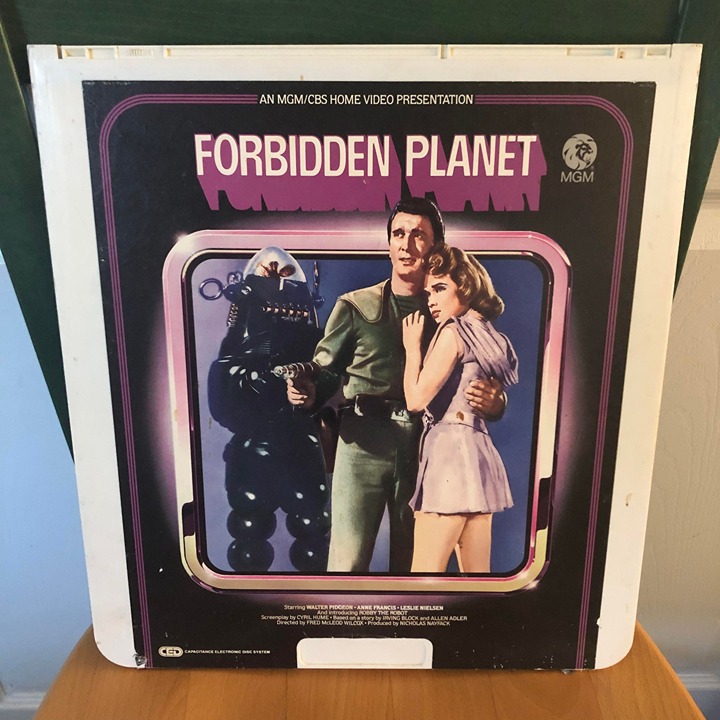 *VINTAGE* Forbidden Planet RCA VideoDisc