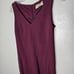 MM LaFleur The Rachel Dress Ponte Boysenberry Size 0 Sleeveless Sheath Dress