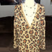 Lucky & Blessed • Women • Safari Design • Large • Brown/ Black •Tunic Sweater