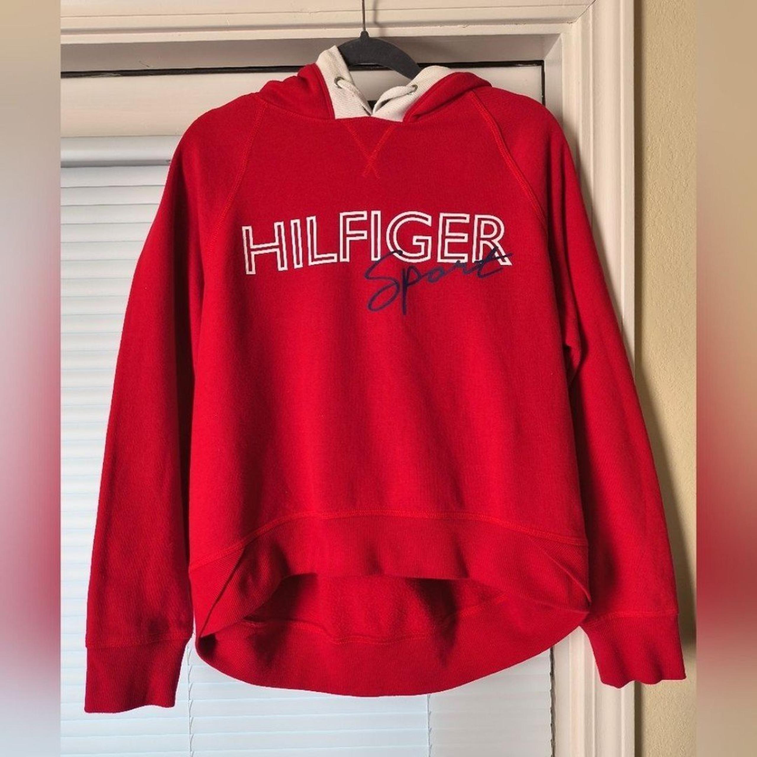 Tommy Hilfiger Sport Hooded Women's Sweatshirt Size Large