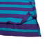 VTG Dehen Men L 80s Heavy Knit Sweatshirt Duty Blue Purple Striped Bally USA