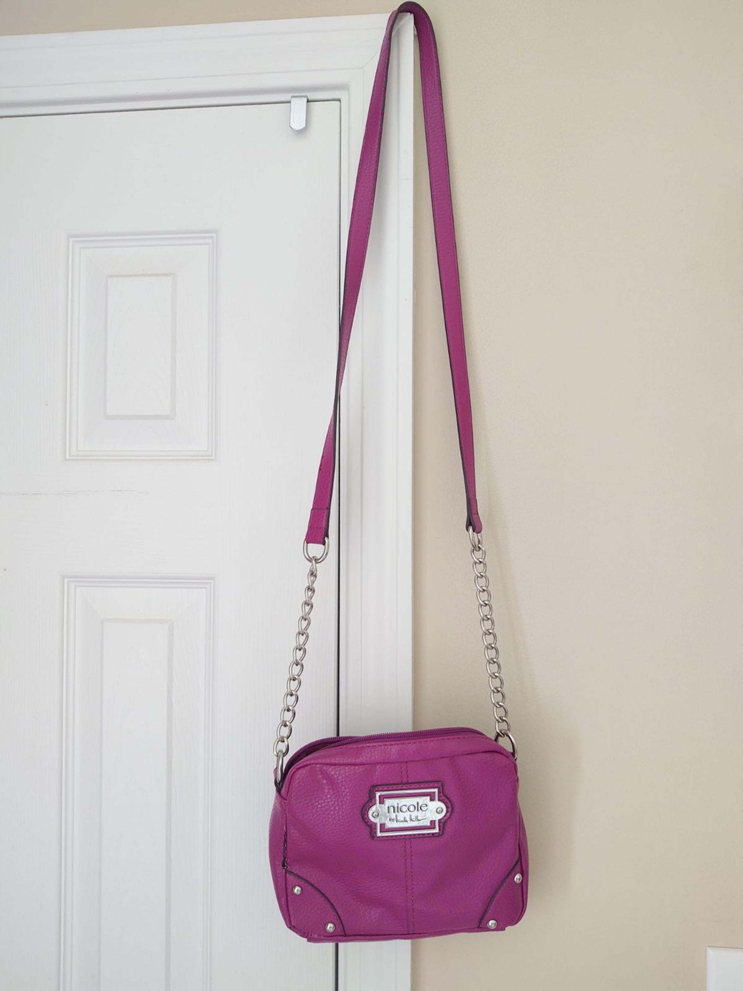 Nicole Miller small crossbody bag purple