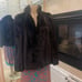 Ladies real fur coat fits ML