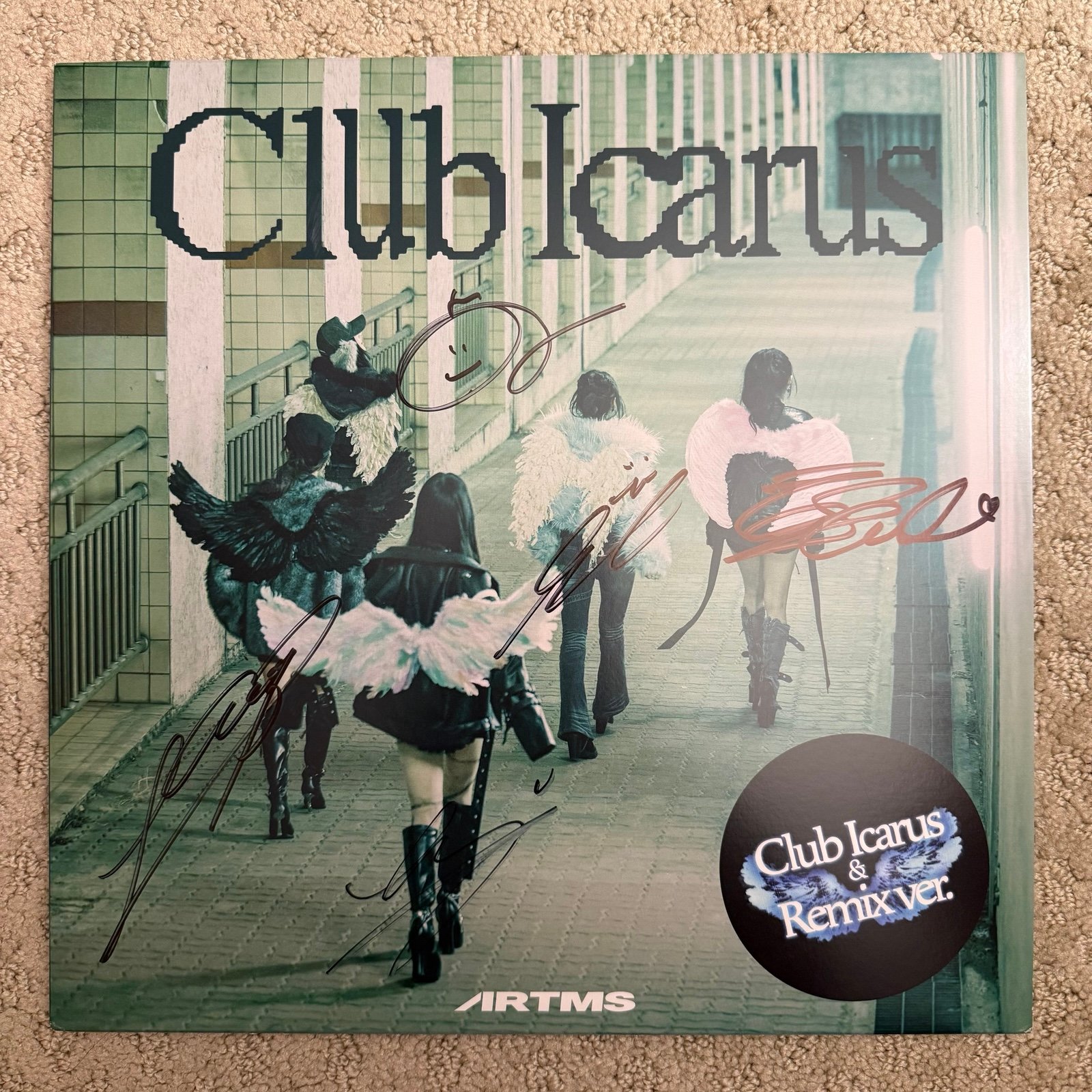 artms club icarus signed vinyl