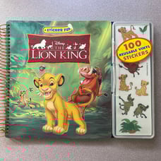 Disney sticker fun Lion King book vinyl stickers