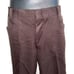 Vtg 70s Levi’s Panatela brown double knit polyester pants
