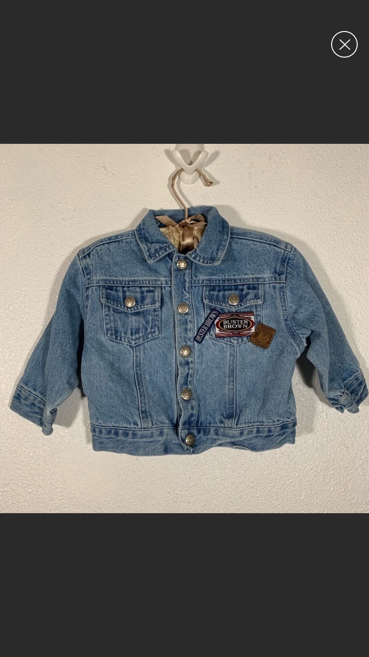 Buster Brown Baby Jean Jacket Vintage