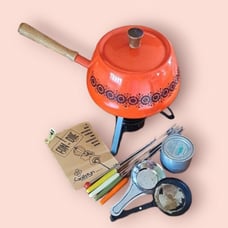 Vintage Fondue Set