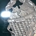 LONGABERGER 2002 PEWTER BASKET ORNAMENTS Set of 4 Christmas Tree Holiday Baskets