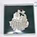 LONGABERGER 2002 PEWTER BASKET ORNAMENTS Set of 4 Christmas Tree Holiday Baskets