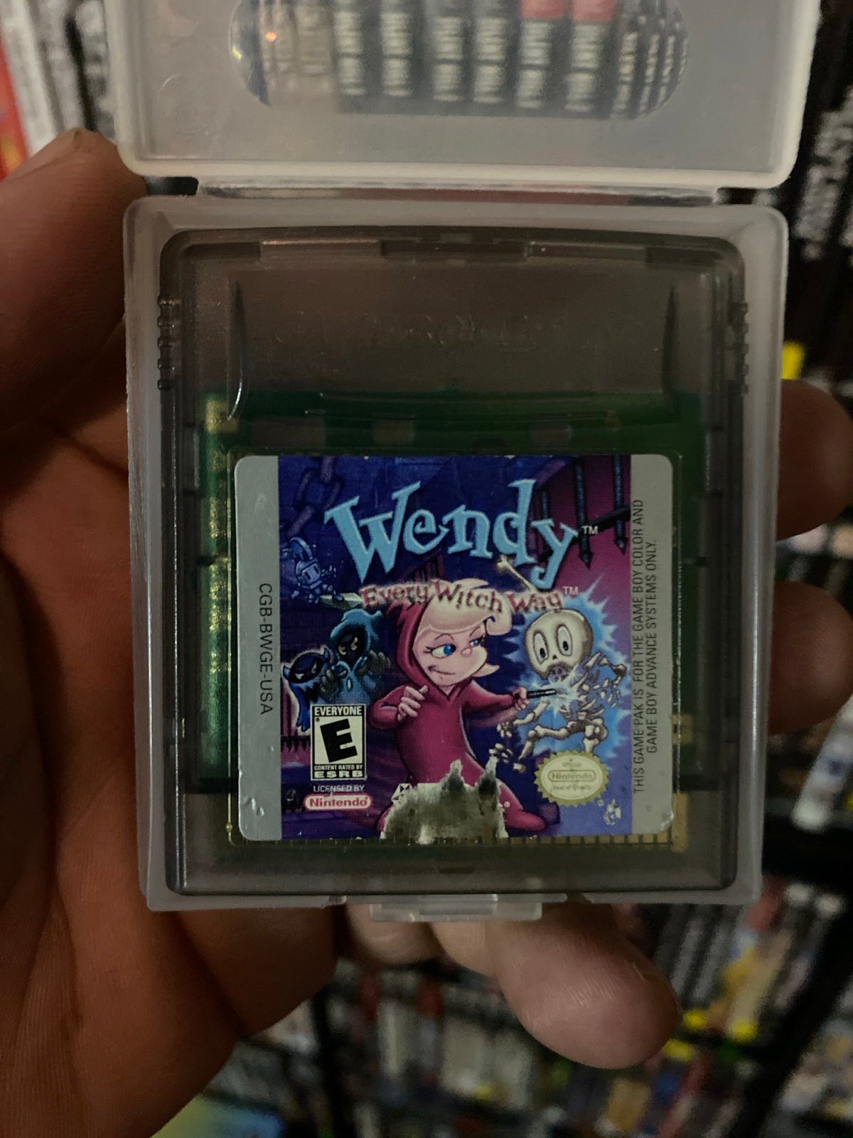 Wendy every witch way Gameboy color