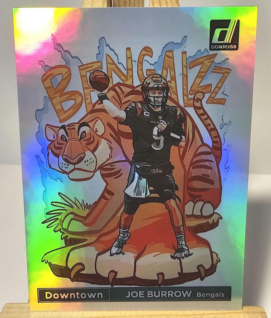 JOE BURROW CUSTOM DOWNTOWN BENGALS