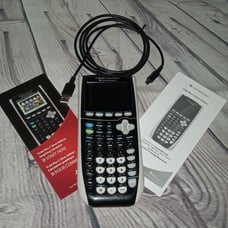 Texas Instruments TI-84 Plus C Silver Edition Graphing Calculator with Cable