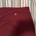 Lululemon Groove Super High Rise Crop 23 inch, size 2, like new, red merlot