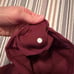 Lululemon Groove Super High Rise Crop 23 inch, size 2, like new, red merlot