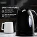 Electric Kettle, Hot Water, Heater 1.7 Liter BPA Free