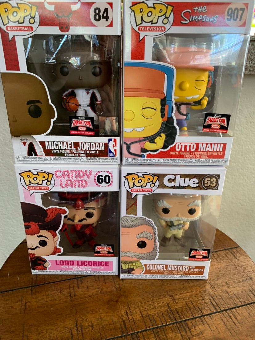 Funko Pop Lot Target Con 2021