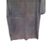 New longchamp brown suede mini polo dress with silver logo pin