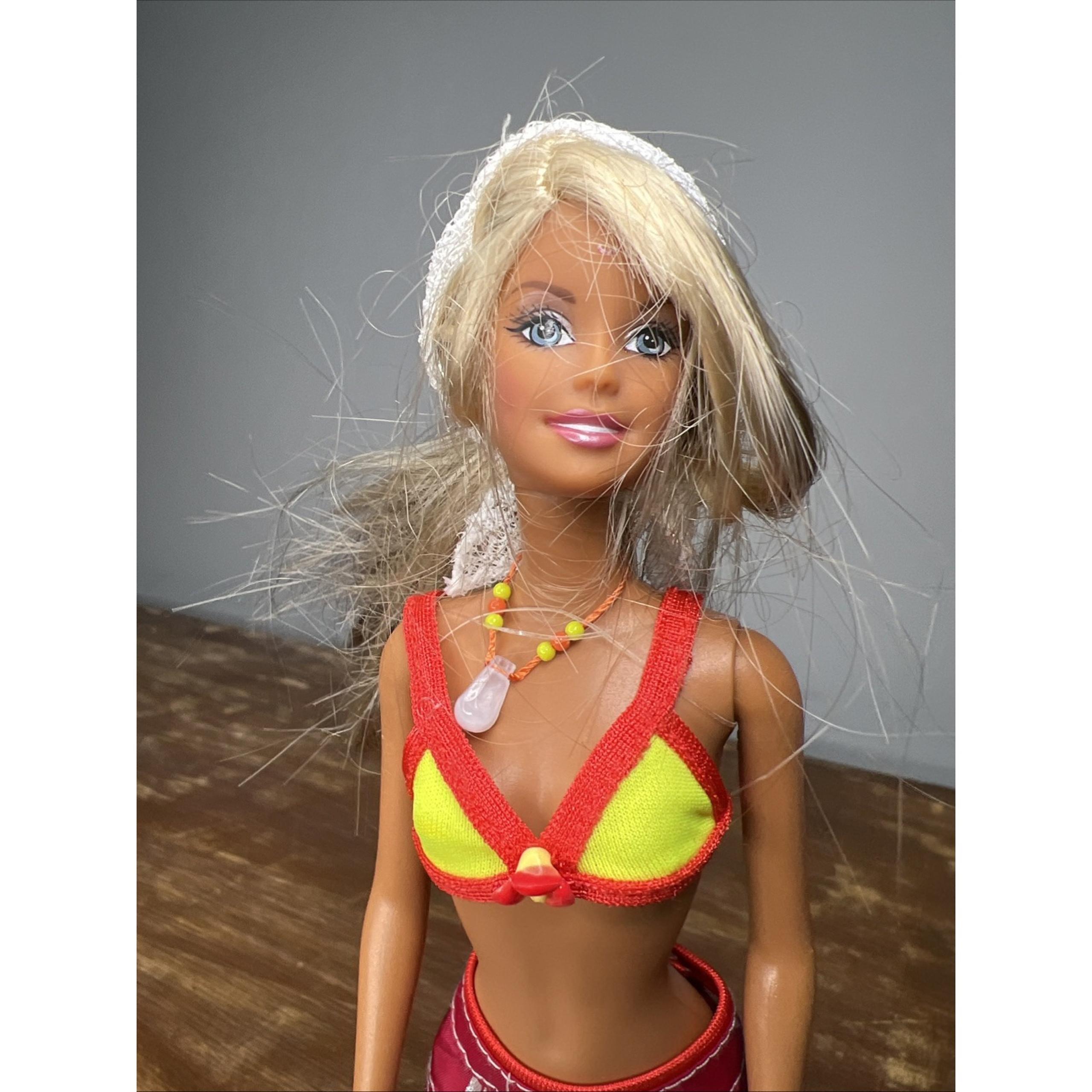 Mattel 2003 Barbie Cali Girl With Surf Story 11.5" Fashion Doll Vintage