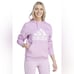 Adidas Purple Long Sleeve fleece hoodie Size XS NWT