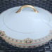 Vintage Noritake Round Covered Serving Bowl. Ceylon Pattern
