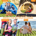 Double Sleeping Pad, Ultralight 4 Extra-Thick Self Inflating Sleeping Mat