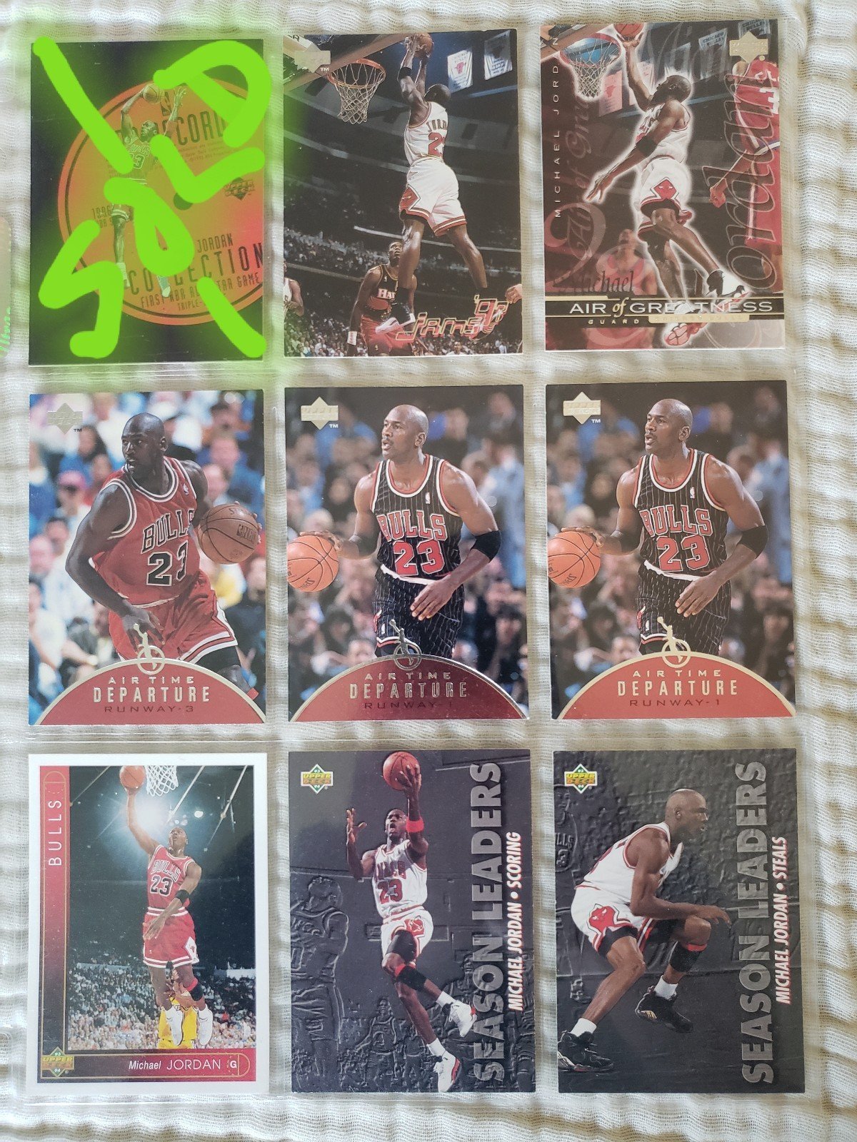 Massive Collection of Michael Jordan Trading Cards