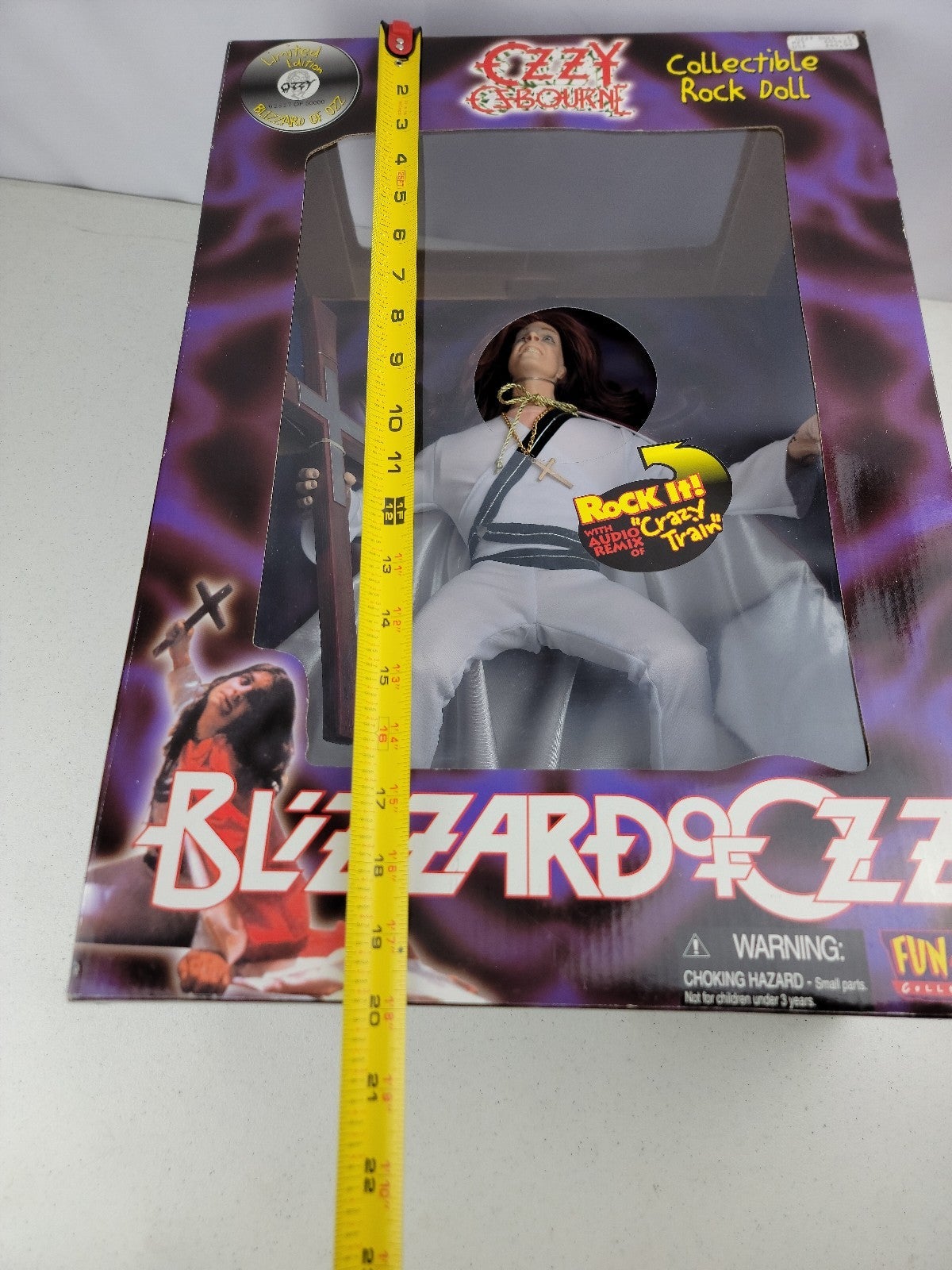 Ozzy Osbourne shops Blizzard of Ozz 18